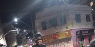 Ocorrência mobilizou equipes de resgate na noite deste domingo