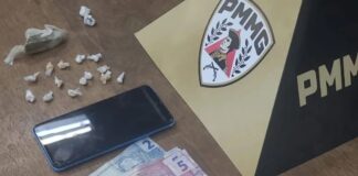 Homem é preso após tentativa de fuga e descarte de drogas no bairro Santanense