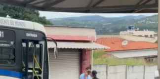 Confusão no Parque Jardim Santanense termina em agressão entre motorista de ônibus e condutor de veículo