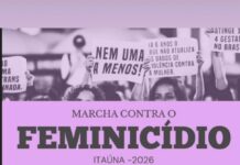Passeata contra feminicídio será realizada em Itaúna neste sábado