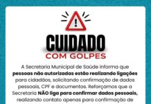 Golpistas se passam por servidores da Saúde e tentam enganar moradores em Itaúna