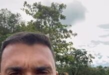 Comunidade se mobiliza para reconstruir muro do Estádio de Santanense após queda de flamboyant centenário