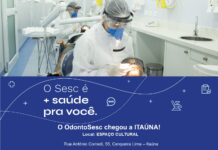 Sorriso novo e atendimento gratuito Odonto Sesc estaciona em Itaúna por dois meses
