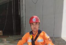 Bombeiros resgatam cão preso a 6 metros em obra na Avenida Boulevard