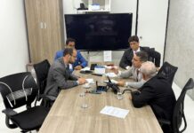 Vereador Alexandre Campos cumpre agenda em Brasília para buscar recursos ao Hospital Manoel Gonçalves