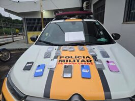 iPhones e MacBook são apreendidos em fiscalização na MG-431, em Pará de Minas