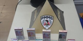 Jovem é preso por contrabando de cigarros eletrônicos em Itaúna