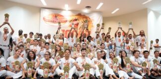 Capoeira de Itaúna ganha destaque em encontro na capital mineira