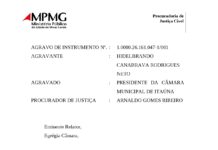 MPMG opina pela anulação da vacância do vice-prefeito de Itaúna