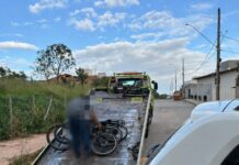 PM remove bicicletas motorizadas irregulares em Itaúna