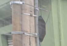 Postes danificados colocam em risco até fornecimento de energia para o Hospital