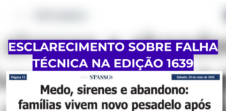 Publicação indevida de conteúdo arquivado – Edição 1639