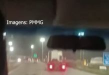 PMMG divulga perseguição policial: motorista da carreta não respeitou ordem de parada
