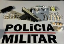 PM apreende Submetralhadora artesanal calibre .380 no bairro Santa Edwiges