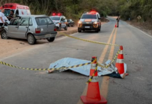 Motociclista inabilitado morre após bater de frente com outro veículo