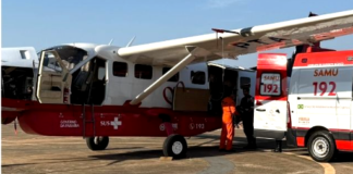 Repatriação de paciente mobiliza SAMU e avião do governo da Paraíba