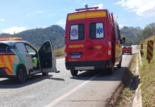 Ciclista morre após acidente na MG-050, próximo ao pedágio