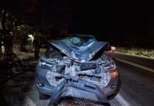 Motociclista invade a contramão no km 83 da MG-050 e bate de frente com caminhonete