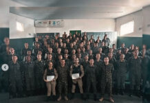 Atiradores do Tiro de Guerra recebem palestra sobre violência doméstica