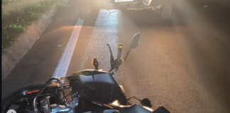 Motociclista morre após perder controle da moto e bater contra defensa metálica na MG-050
