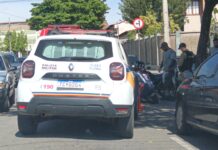 Motociclista sofre acidente no bairro Cerqueira lima